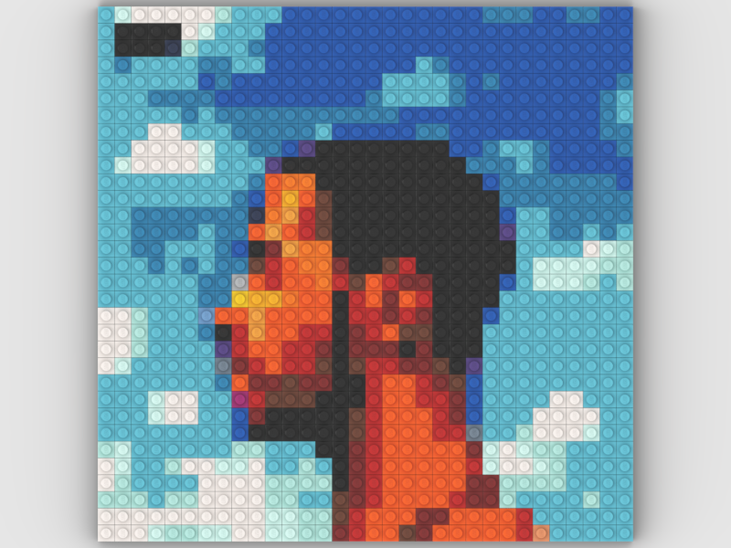 PIXEL ART FRAME – Nothing Was The Same